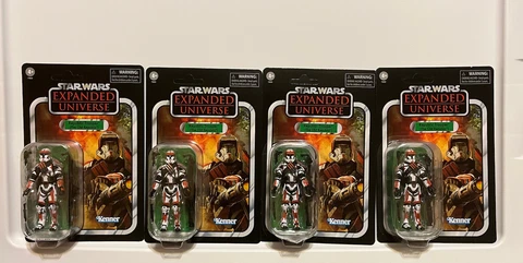 Star Wars The Vintage Collection Old Republic Trooper Lot Of 4 New Cover
