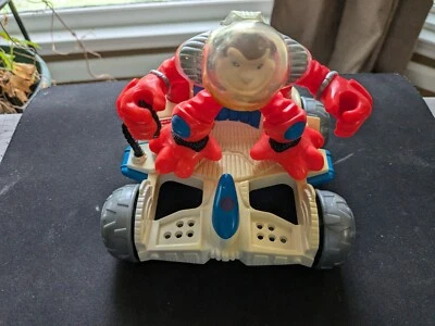 Fisher-Price Rescue Hero's 1999 - Cometa Space Monkey y vehículo satélite lunar Foto 1 de 4