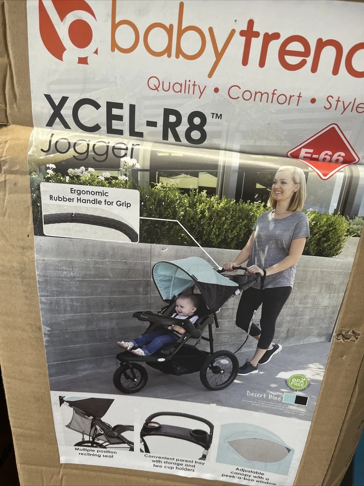 Jogger Babytrend XCEL-R8 E-66 azul desierto 💙 Foto 1 de 1