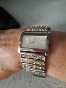 Storm Ladies Jewled OPULENT  Silver Bracelet Watch - Picture 1 of 5