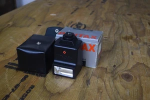 Vintage Pentax AF-201S Flash Unit Japan Camera Accessory With Case Box Tested - Picture 1 of 5