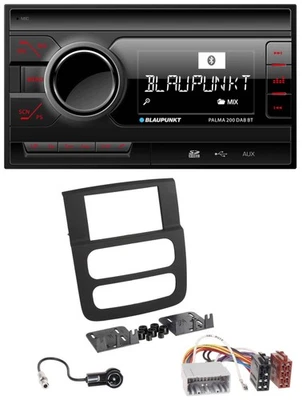 Blaupunkt MP3 Bluetooth DAB 2DIN SD USB Autoradio für Dodge RAM (2002-2006) - Bild 1 von 4