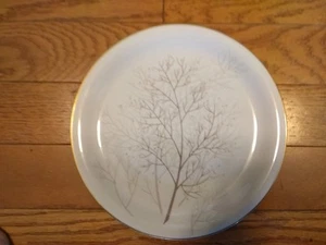 Replacement DINNER PLATE vtg Rosenthal 9.5" Bramble Toupe Trees #3092 Gold Trim - Picture 1 of 5