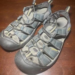 Keen Waterproof Wander Sandalen Schuhe Herren 9,5 Newport H2 blau schwarz 1001938 - Bild 1 von 7