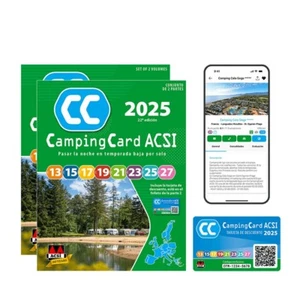 Guía ACSI 2025 Tarjeta Descuento Camping Temporada Baja Autocaravana LEER DESCRI - Imagen 1 de 1