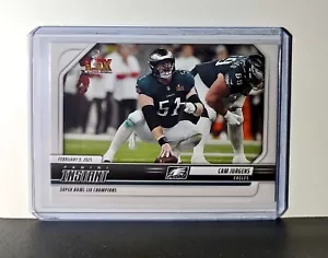 Cam Jurgens Super Bowl LIX Champions 2024 Panini NFL #11 Football Card Eagles - Foto 1 di 2