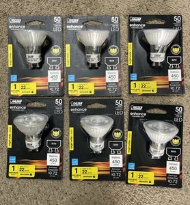 Feit Electric MR16IFG105930CA 120V 6W 3000K Bright White MR16 LED (6PK) - Picture 1 of 4