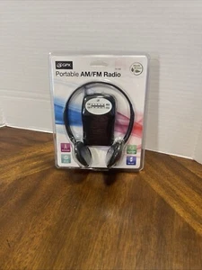 GPX R116B AM FM Portable Radio Black With Speaker and Headphones from US Seller - Picture 1 of 13
