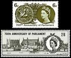 1965 Parliament Anniversary / Simon de Montfort (SG663-664) MNH/UM Stamp Set