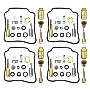 4X Carburetor Rebuild Repair Kit for Yamaha version FZR400(1WG)R/RR 1988-1990 - Picture 1 of 8