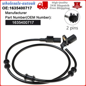 New ABS Wheel Speed Sensor Front Left for Mercedes-Benz M-Class W163 1998-2005 - Picture 1 of 5