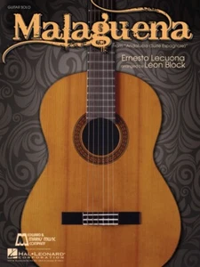 Malaguena Sheet Music Guitar Solo Ernesto Lecuona NEW 000006375 - Picture 1 of 1