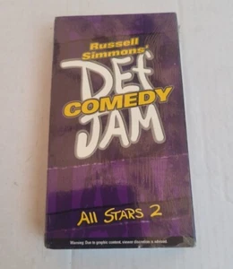 Russell Simmons' Def Comedy Jam All Stars 2 VHS New Sealed Chris Rock + More - Picture 1 of 3