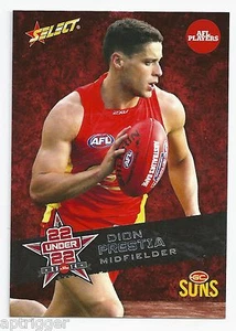 2014 AFLPA Under 22 Dion PRESITA Gold Coast - Picture 1 of 1