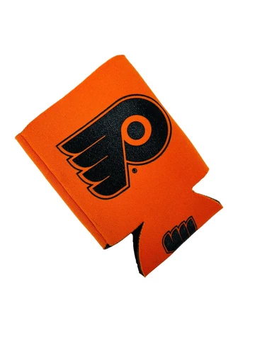 PHILADELPHIA FLYERS RETRO NHL BEER CAN COOLER KOOZIE  - NEW! Cover