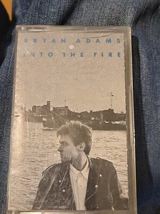 BRYAN ADAMS INTO THE FIRE / CASSETTE CS227 - Picture 1 of 3