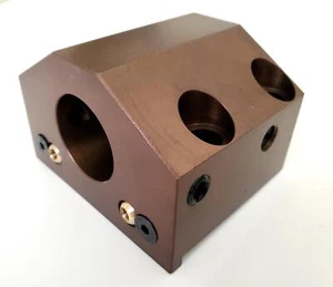 Halter für Okuma CNC Drehmaschine 1-1/4" I.D. Interner statischer Werkzeugblock mit Kühlmittel Thr - Bild 1 von 8