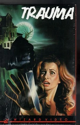 Trauma aka Red Rings of Fear (VHS) Wizard Video BIG BOX Re-issue NEW & SEALED! - Image 1 of 2