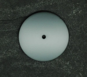 Esfera de reloj estéril lisa mate totalmente negra para movimiento DG 2813 Miyota 8200 - Imagen 1 de 1
