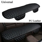 Universal Auto Seat Cover Cushions Black+white  Pu Leather Car Parts Accessories