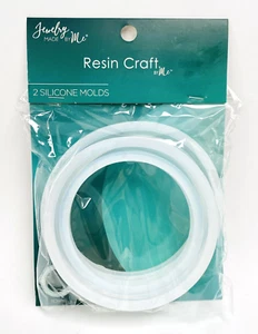 Jewelry Made By Me Resin Craft Silicone Mold 2 Per Package - Bangle Bracelet - Picture 1 of 3