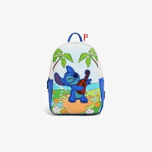 Mini mochila de playa Loungefly Disney Lilo and Stitch ukelele exclusiva - Imagen 1 de 5