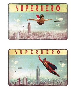 Superhelden - Superhero - Frühstücksbrettchen - Brotzeitbrettchen- Max Hernn - Bild 1 von 3