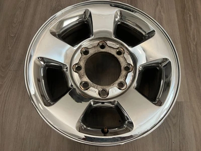 Llanta Dodge Ram 2500 3500 2003-2010 17x8" genuina OEM 2187 + TPMS cubierta cromada Foto 1 de 4