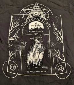 BlackCraft Kult Zip Hoodie LG - SKY ABOVE EARTH BELOW FORE WITHIN - NEU VINTAGE - Bild 1 von 4