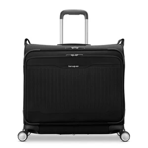 $739 Samsonite Silhouette 18 Spinner Garment Bag Black Travel Bag - Picture 1 of 10