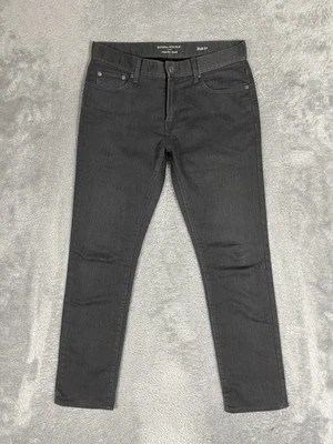 Pantalones de mezclilla Banana Republic para hombre 30x30* calce ajustado de viaje carbón brezo Foto 1 de 4