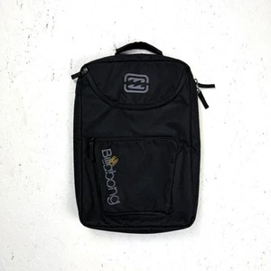 Sacoche pour ordinateur portable Billabong noir surf année 2000 poches zippées vêtements de travail - Photo 1/4