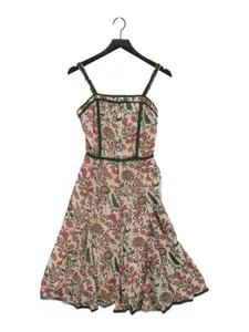 Yumi Women's Midi Dress UK 10 Multi 100% Polyester A-Line - Picture 1 of 6