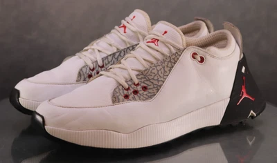 Zapatos de golf Nike Air Jordan ADG 2 para hombre talla 14 cuero blanco Foto 1 de 4