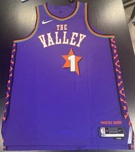Devin Booker Phoenix Suns #1 Nike Authentic 2024-25 City Edition Jersey 52 NWT - Picture 1 of 6
