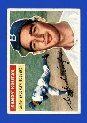 1956 Topps Set-Break # 79 Sandy Koufax en muy buen estado-en muy buen estado (espalda blanca) *GMCARDS* Foto 1 de 2