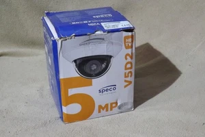 Speco 5MP HD-TVI IR Dome Camera With Junctiom Box V5D2 - Picture 1 of 4