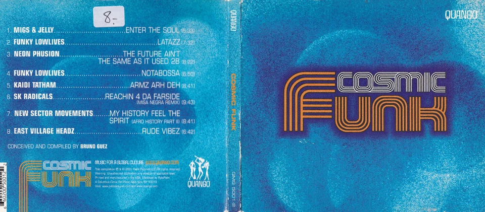 V.A. - Cosmic Funk CD Digipak, Quango Records - Bild 1 von 1