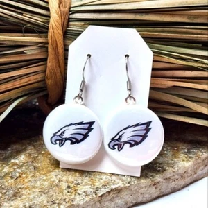 Philadelphia Eagles Earrings Football Eagles Souvenir Game Day Jewelry - Picture 1 of 1