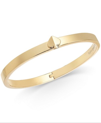 Bracciale braccialetto Kate Spade vanga tono oro $58 JKD