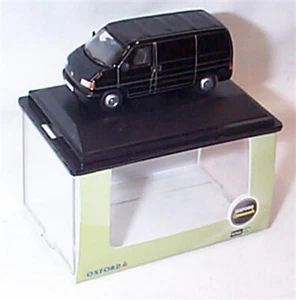 Oxford 76T4004 1/76 OO railway Scale VW T4 Black Van New in case - Picture 1 of 1