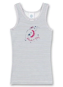Girls Underwear Stars+Moon , White Striped V.Sanetta Gr.116 -140 - Picture 1 of 3