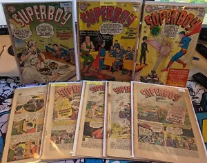 SUPERBOY lot of eight readers! No.'s 55, 59, 61, 64, 86, 106, 118, and 125. DC - Picture 1 of 9
