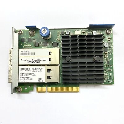 764285-B21 HP InfiniBand FDR/Ethernet 10Gb/40Gb 2-port 544+FLR-QSFP Adapter - Image 1 of 3