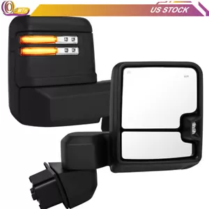 Power Heated Tow Mirrors W/Signal+Temp Sensor Fits 2019-22 Chevy silverado 1500 - Bild 1 von 11