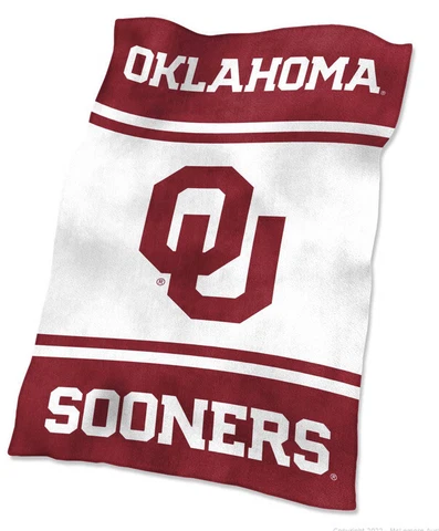 Oklahoma Throw Blanket - Ultra soft, Logo Brands, NIB Cover