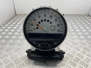 2013 MINI COOPER R56 SPEEDOMETER & CD RADIO PLAYER HEAD UNIT GENUINE 3456871 - Picture 1 of 8