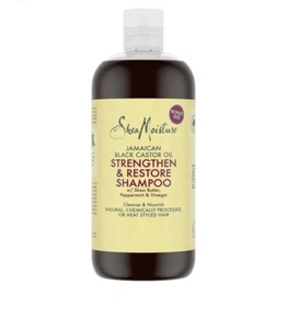 Shea Moisture Jamaican Black Castor Oil Strengthen & Restore Shampoo 473ml - Picture 1 of 9