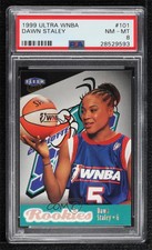 1999 Fleer Ultra WNBA Rookies Dawn Staley #101 PSA 8 Rookie RC HOF