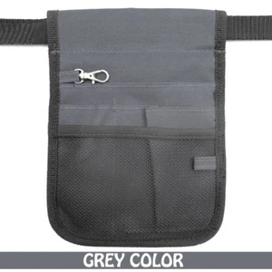 Nurse Pouch Pick Quick Pocket Vet Age care Teacher Medical Belt Waist Bag - Grey - Picture 1 of 5